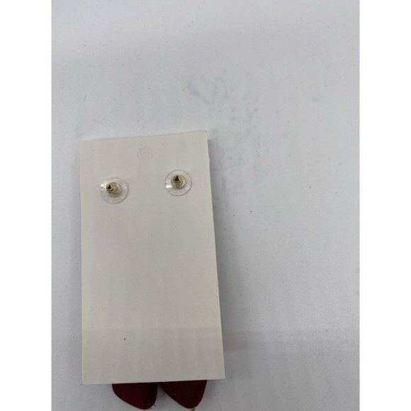 Plush Hearts Dangle Earrings - Picture 5 of 5